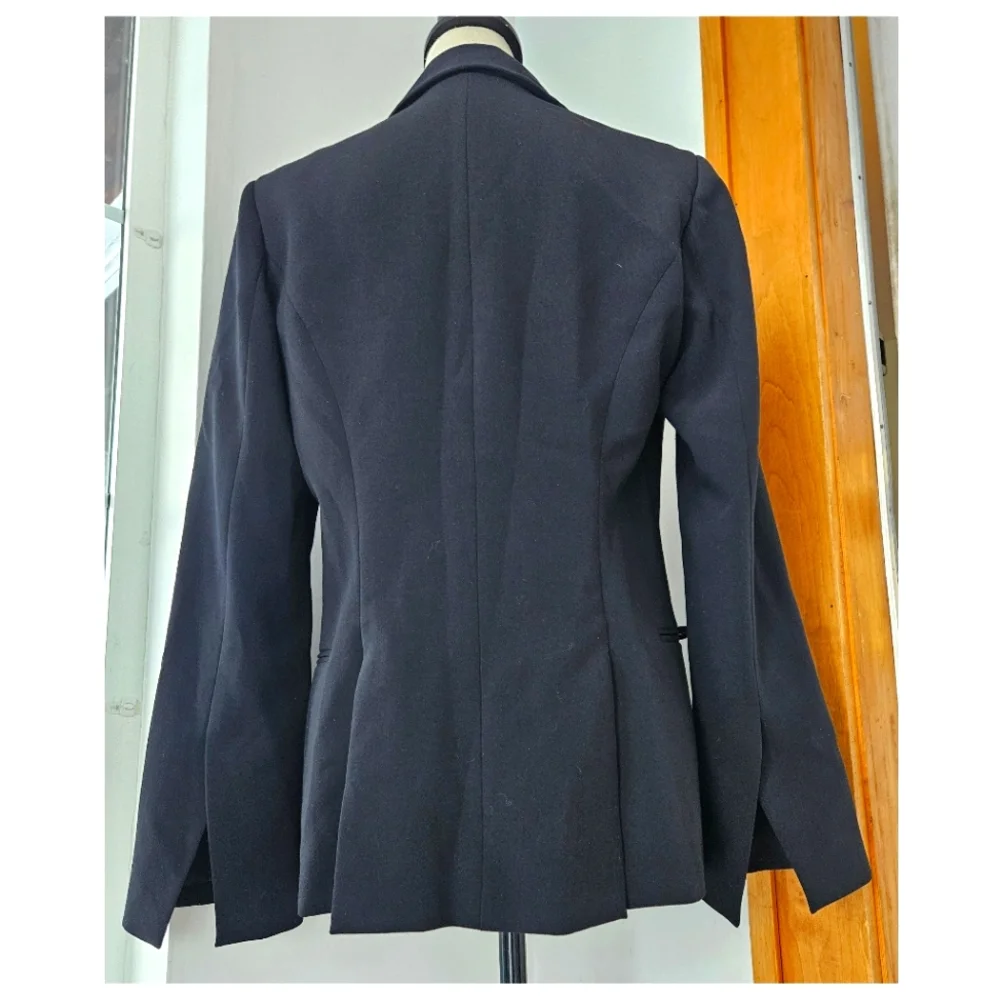Prabal Gurung Black Tie Blazer, Size 8 - Picture 8 of 15